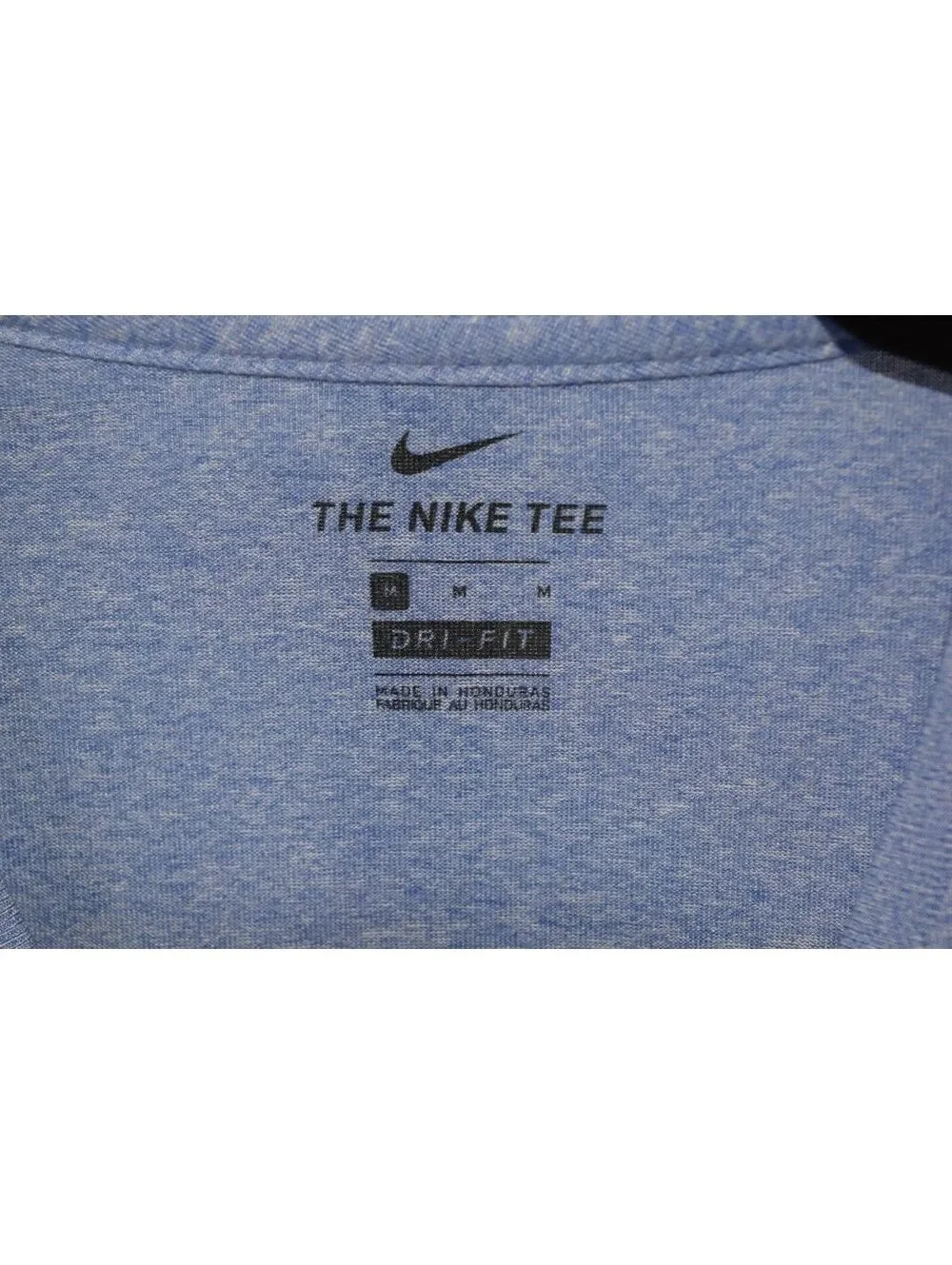 Nike Dri-Fit Blue Heather Athletic Tank Top Size Medium Sleeveless